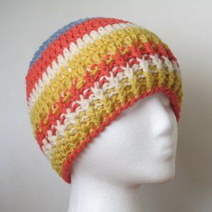 Striped Beanie Hat men/women knit cap